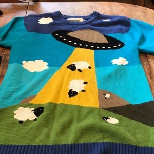 Toddland Ugly UFO Sheep Sweater