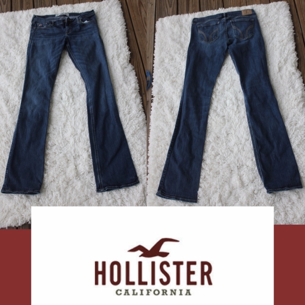 Hollister jeans straight Venice Boot dark wash