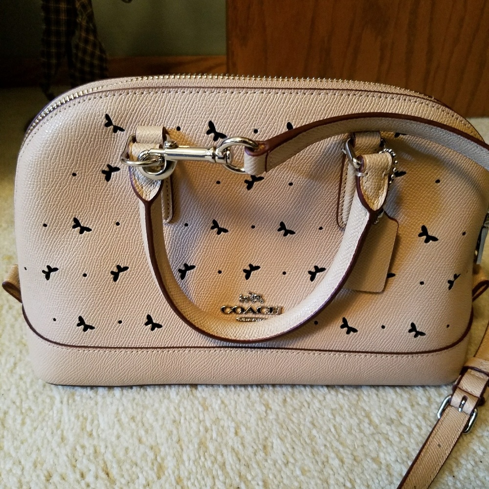 Coach leather bag
