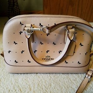Coach leather bag