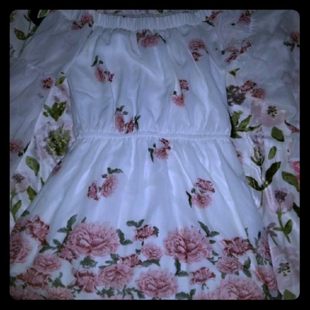 BLUSH brand size L floral dress