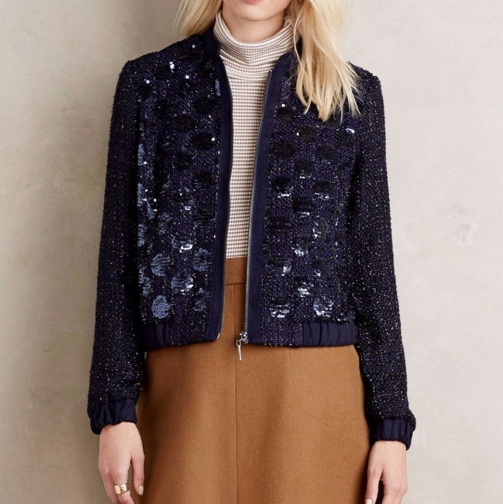 Anthropologie Elevenses Jacket