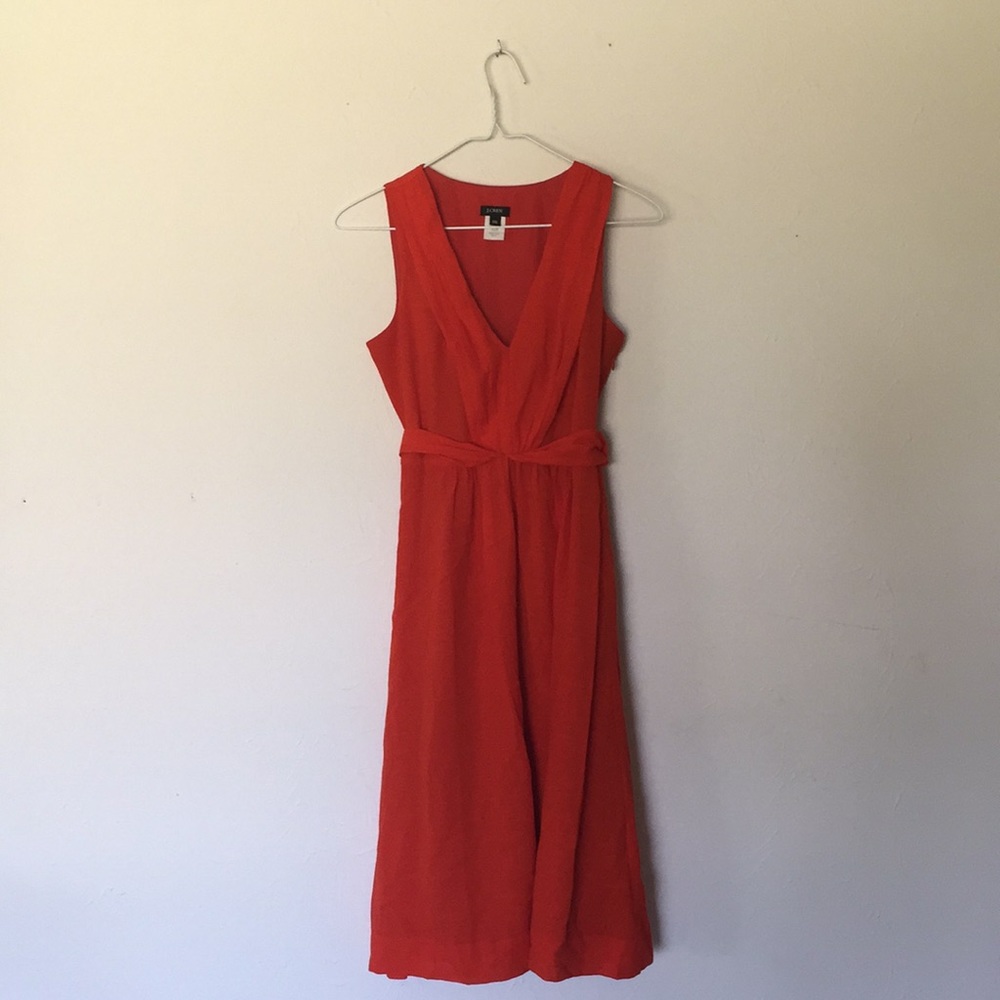 🆕 JCREW ORANGE DRESS