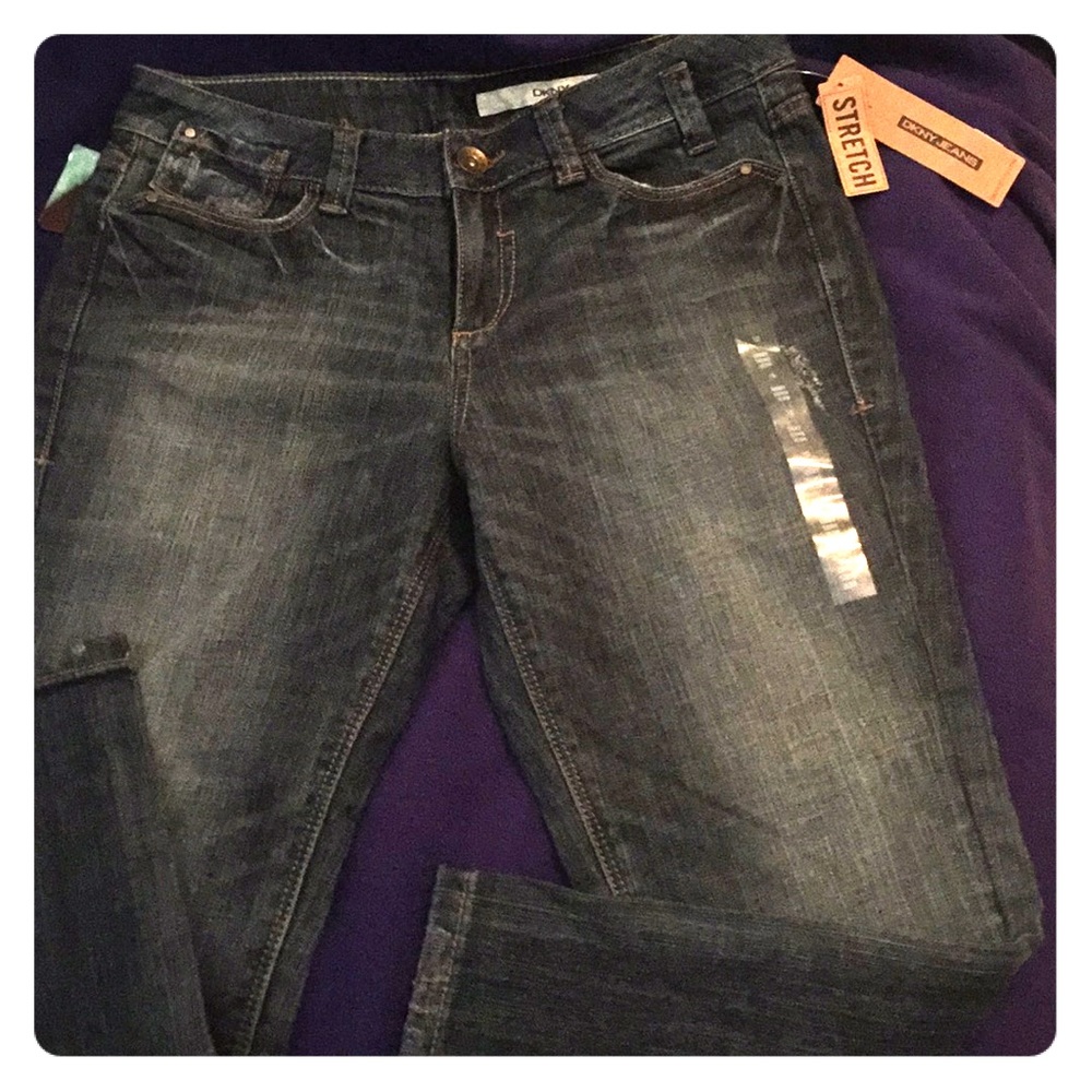 DKNY SOHO JEAN Stretch Mid Rise Reg Fit Boot Cut
