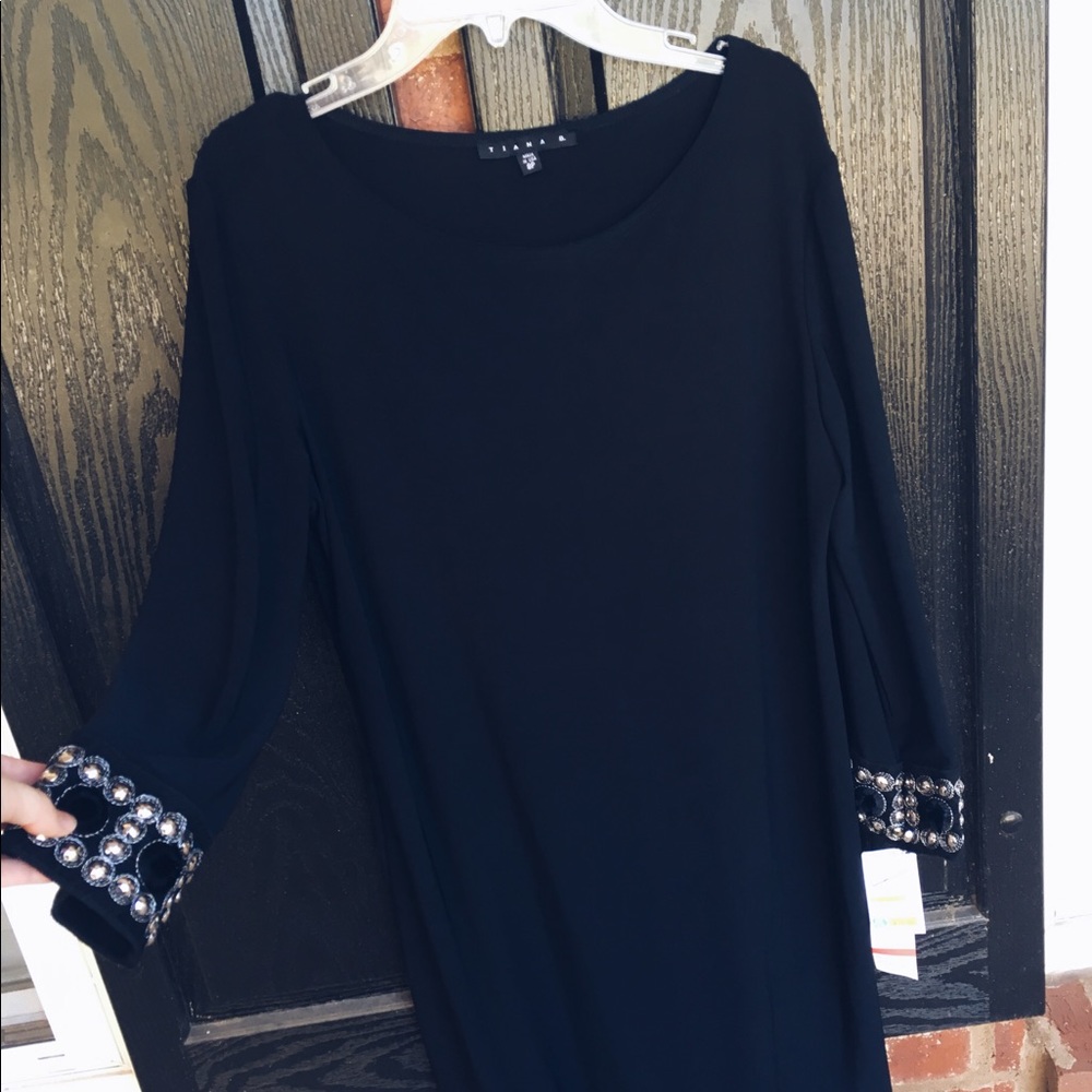 Tiana B. Semi Formal Black Dress