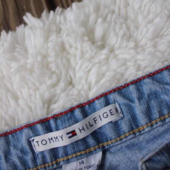 TOMMY HILFIGER 14 Mom jeans light wash vintage - Picture 6 of 8