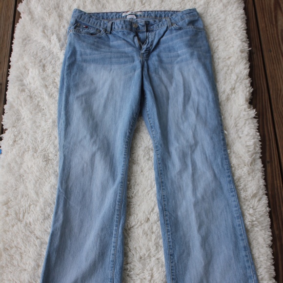TOMMY HILFIGER 14 Mom jeans light wash vintage - Picture 2 of 8
