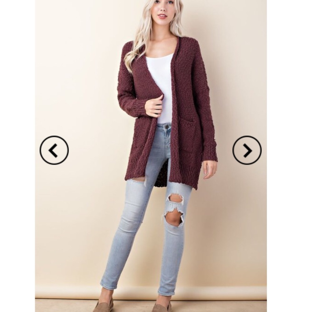 💥💥✨LAST1️⃣ Cozy Teal knit cardi - Picture 3 of 8