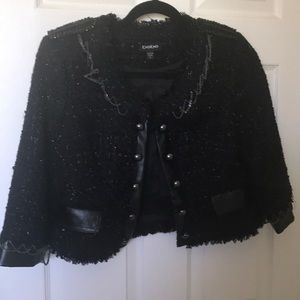 Bebe detailed blazer