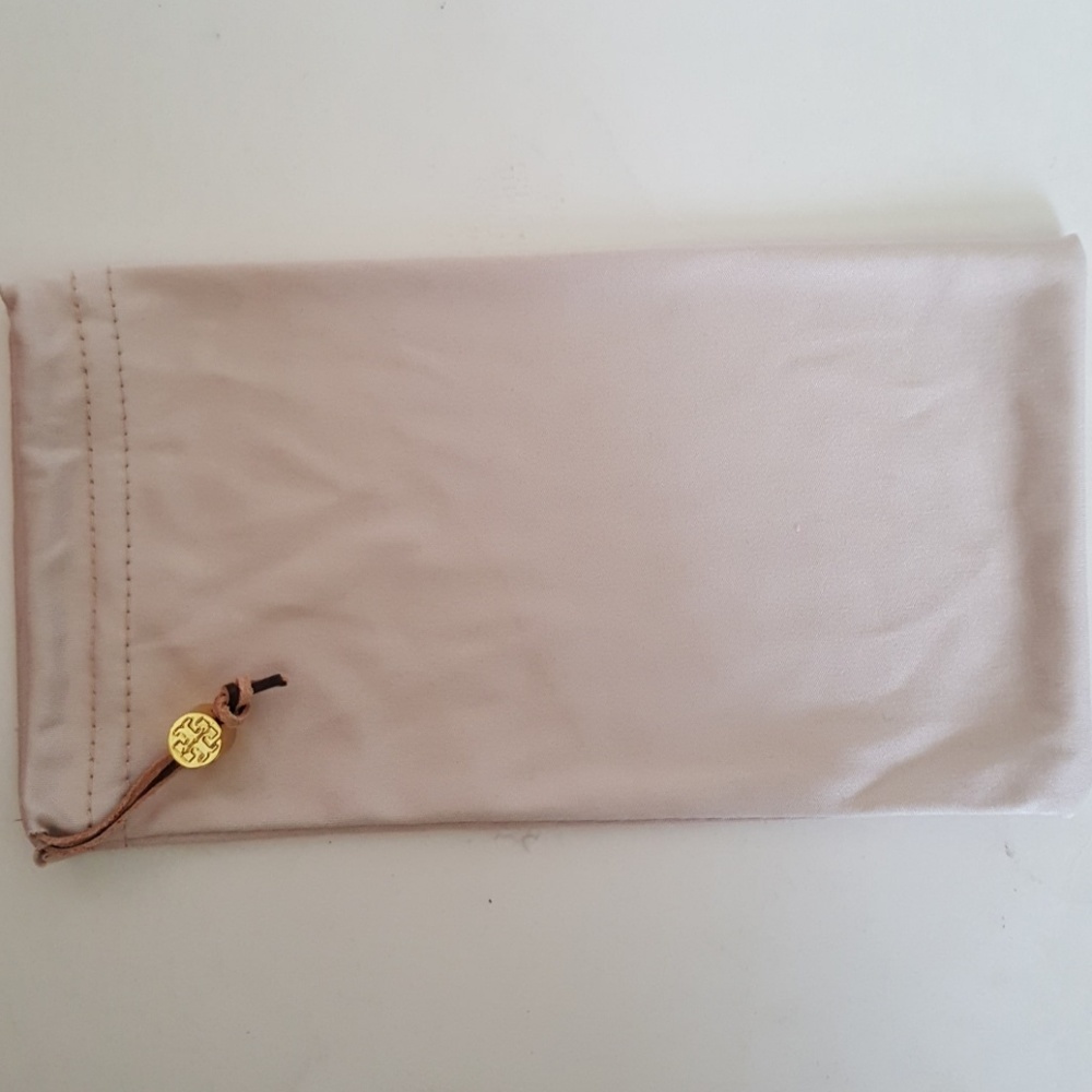 TORY BURCH EYEGLASS CASE w/DUSTBAG - Picture 5 of 6