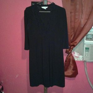 Simple black dress