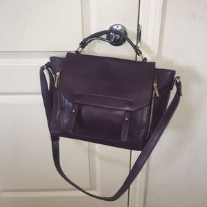 JustFab Purple Crossbody Bag
