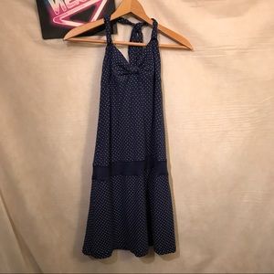 American Eagle Women's Blue HalterDress S/P A2314