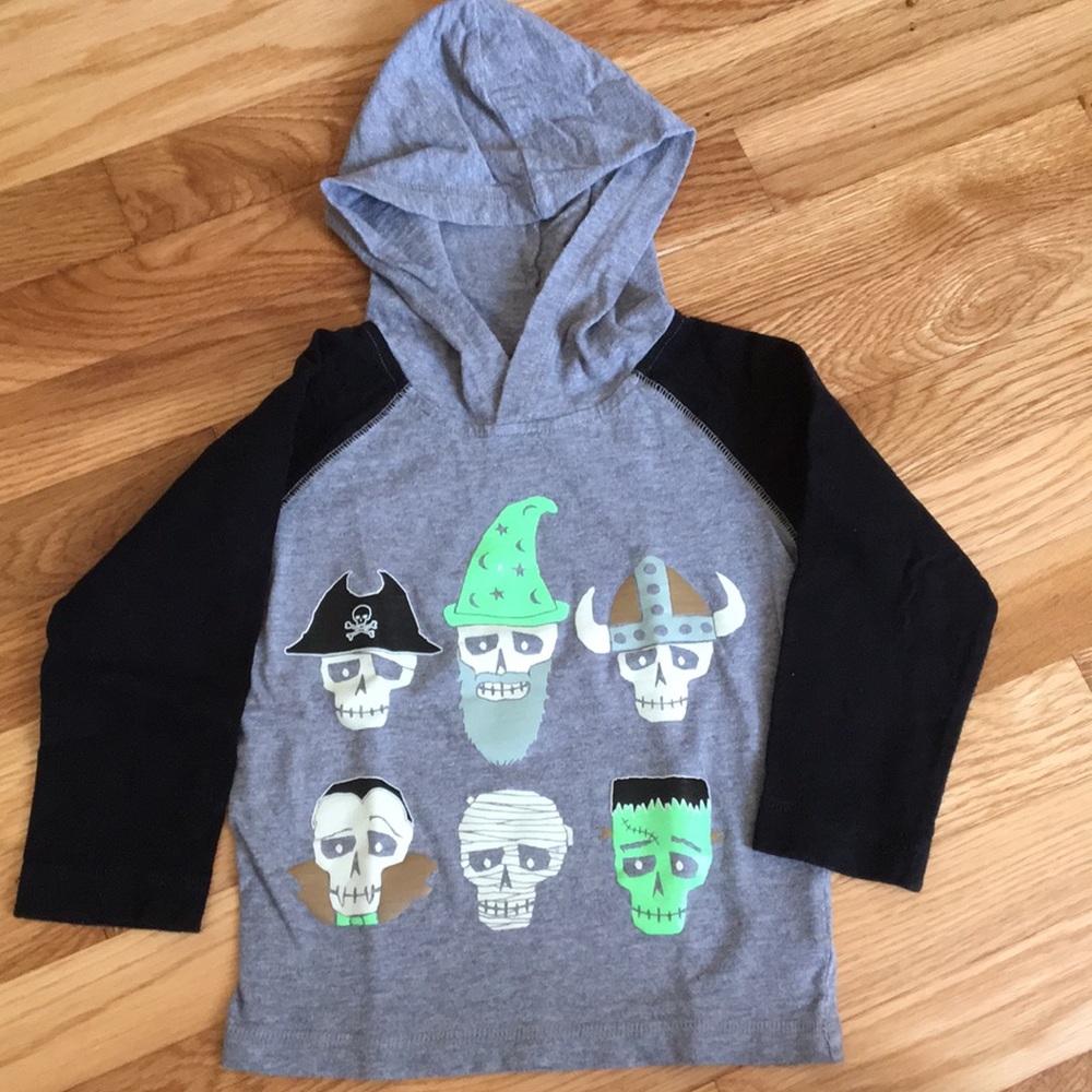 Baby Gap glow in the Halloween shirt