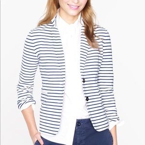 Jcrew Maritime sweatshirt blazer