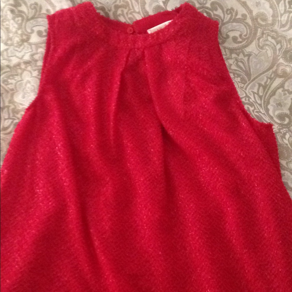 Michael Kors sleeveless hi-low shell BNWT