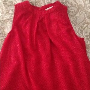 Michael Kors sleeveless hi-low shell BNWT