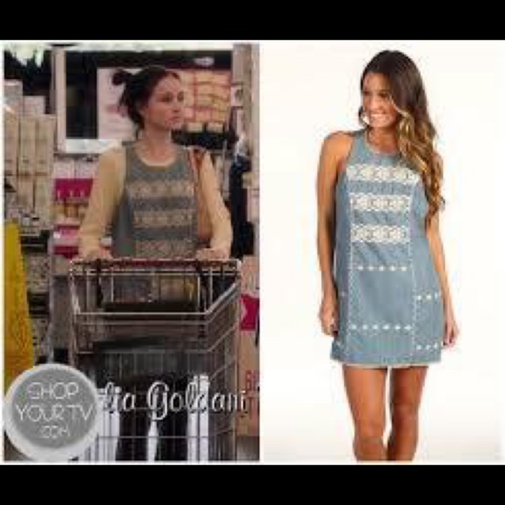 Denim Free People Dress