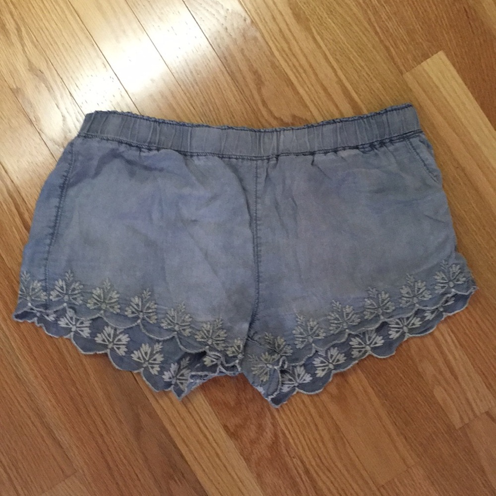 Cute jean material shorties