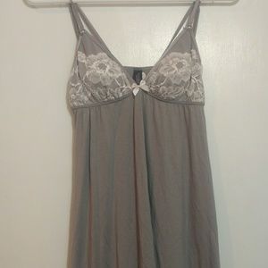 Victoria's Secret Gray Nightgown