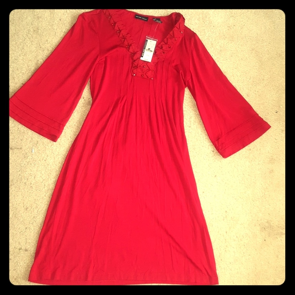 🆕️Red New York and Company dress