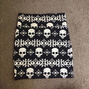Skull skirt
