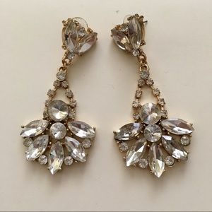 vintage inspired chandelier earrings