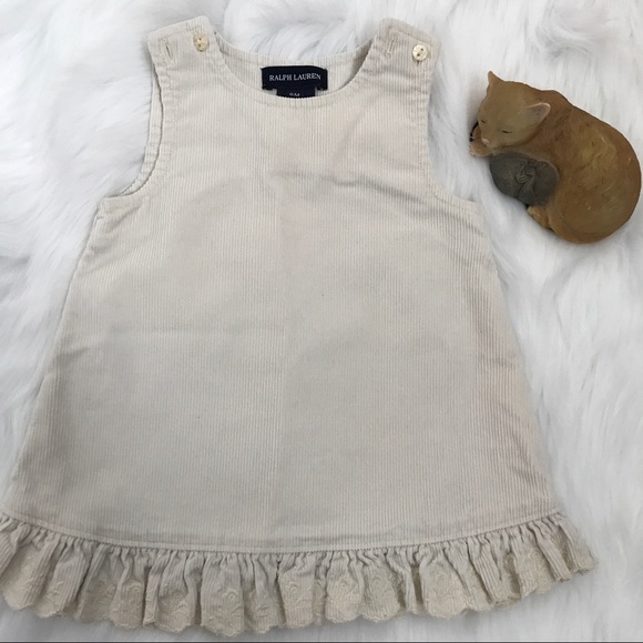 Ralph Lauren Other - Ralph Lauren Corduroy Jumper Dress sz. 9 months
