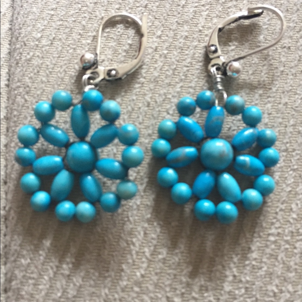 Hoop Earring Stone Bracelet & Ring