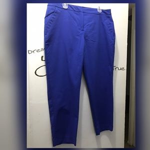 Lane Bryant Blue Crop Pant