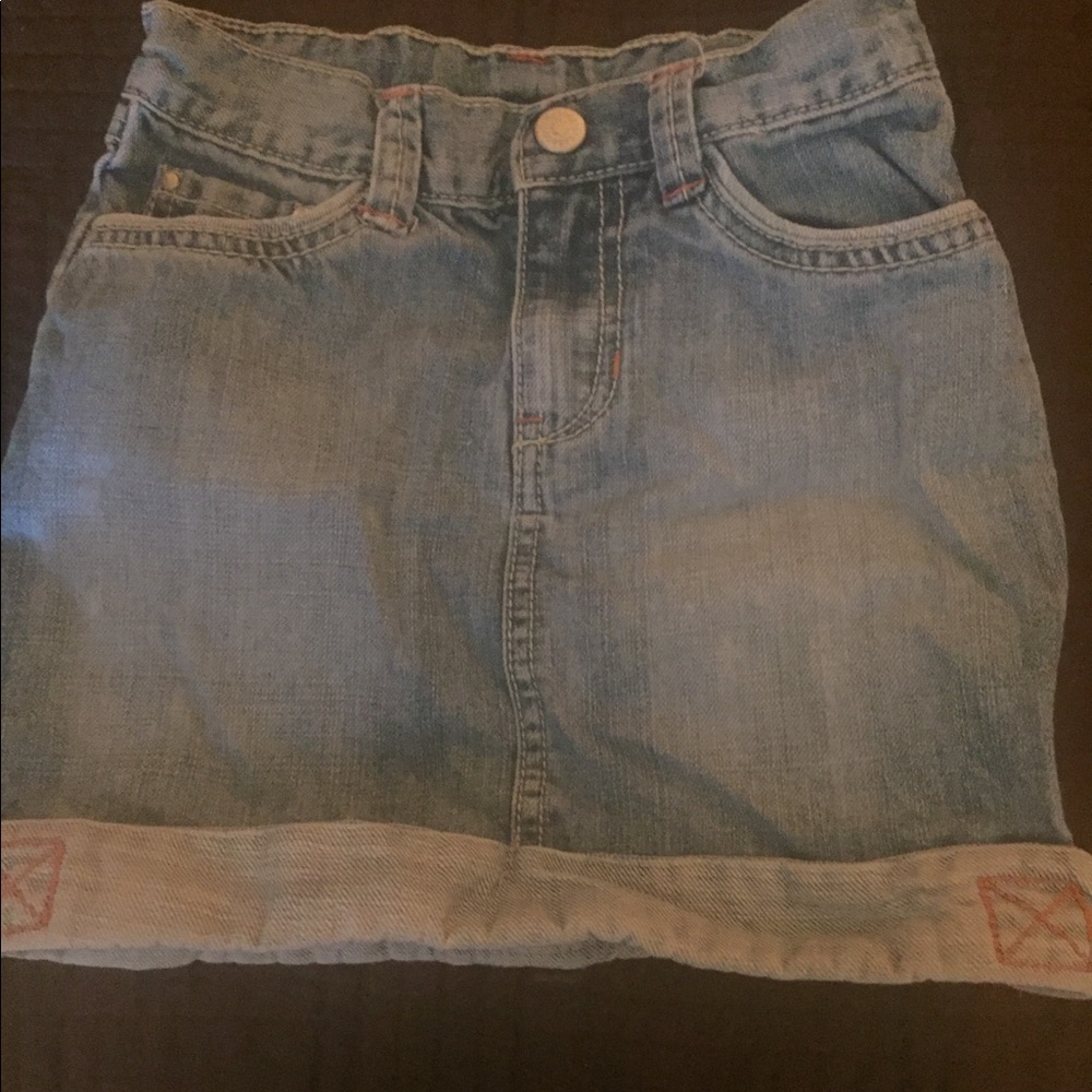 Gymboree size 6 jean skirt