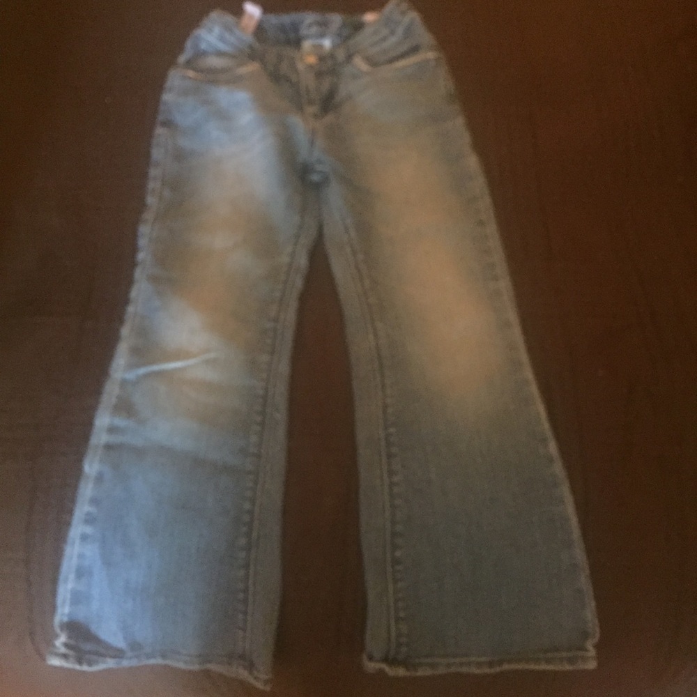 Levis size 6 bling jeans with waist adjusters