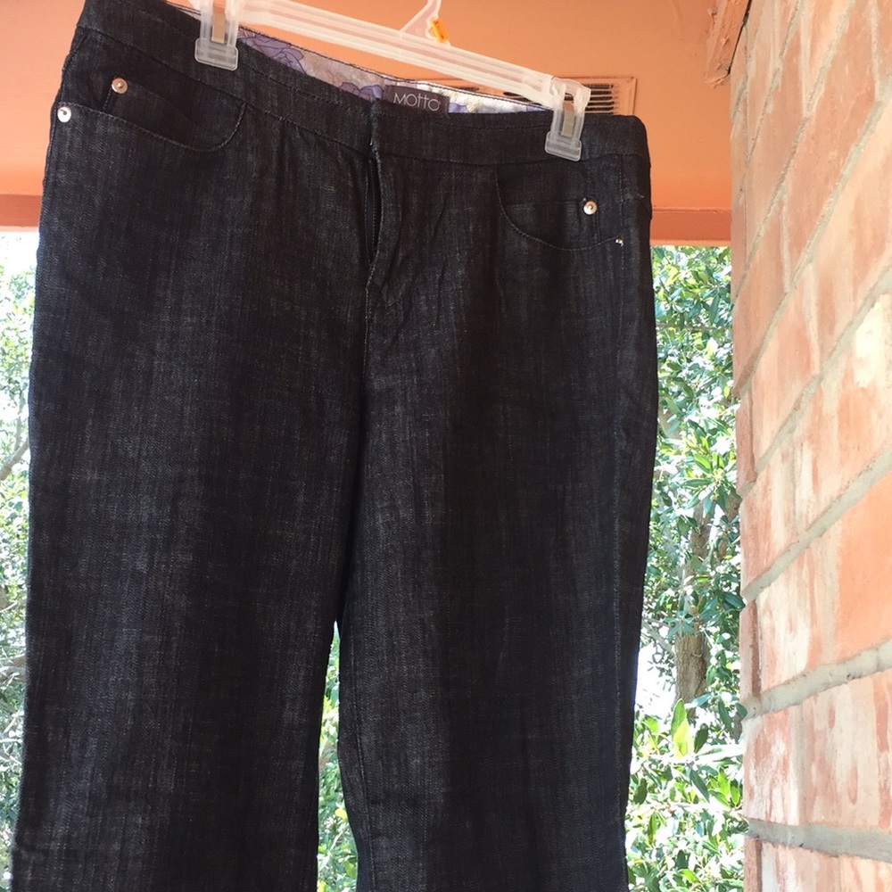 MOTTO Your Style Mantra CAPRI Pants Jeans Stretch