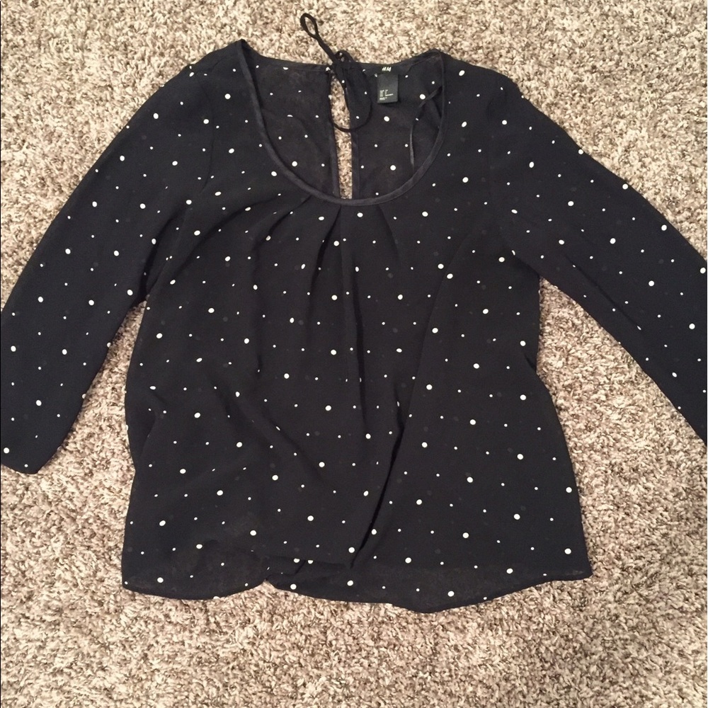 H&M Polka Dot Blouse
