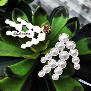 Lulu Frost Pearl Spray Earrings