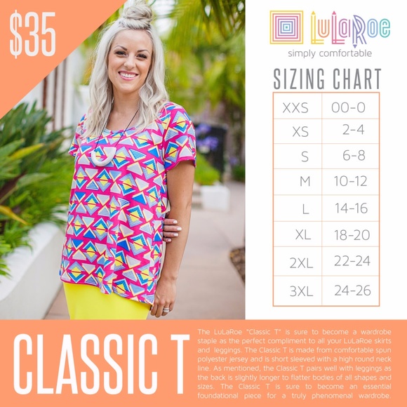Lularoe Classic T - Picture 3 of 3