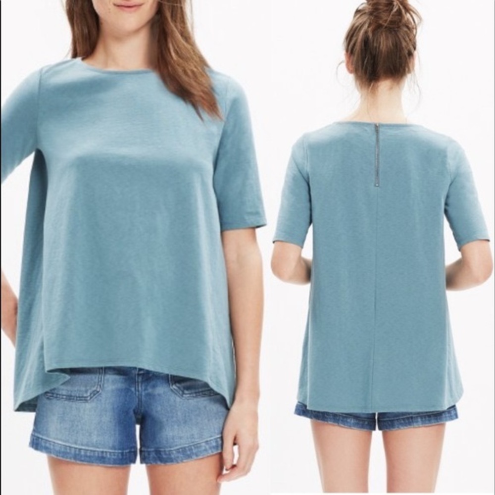 Madewell Swing Tee- Green