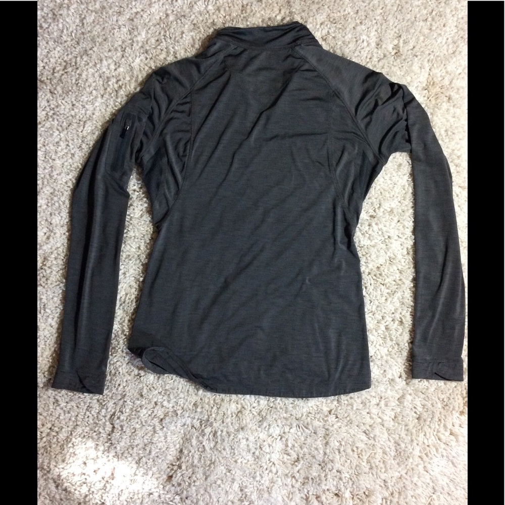 REI women's L/S poly/span zip shirt, XS - Picture 2 of 5