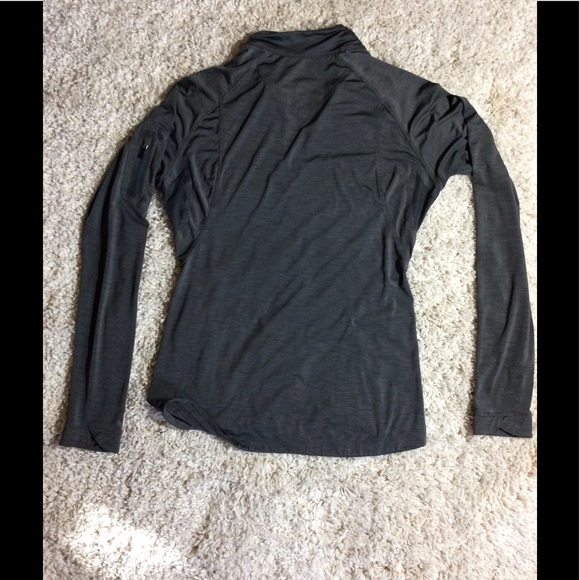 REI women's L/S poly/span zip shirt, XS - Picture 2 of 5