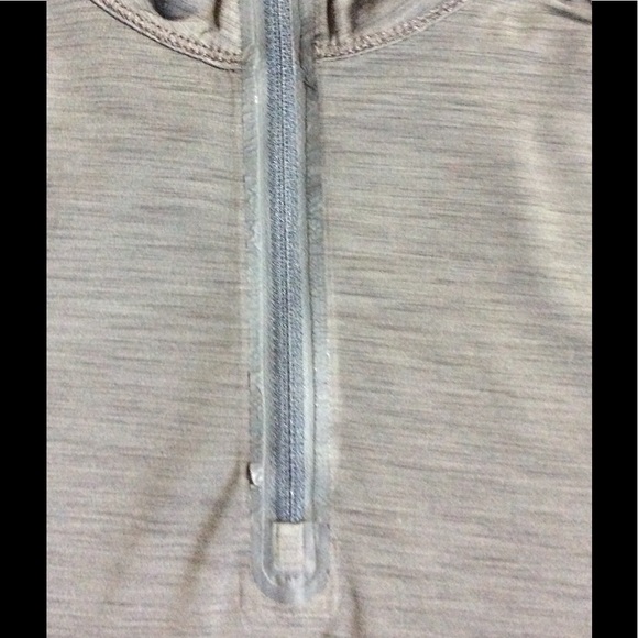 REI women's L/S poly/span zip shirt, XS - Picture 4 of 5