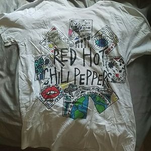 Red hot chili peppers band tee