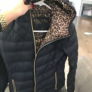 Michael Kors light puffer jacket