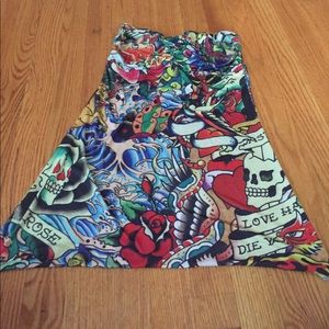 Ed hardy strapless top
