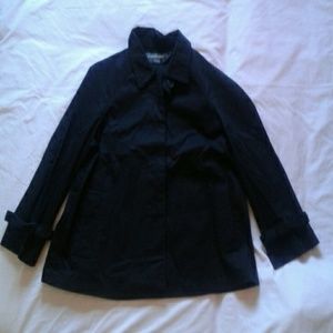 Womens Norma Kamali Black Jacket Size M 6