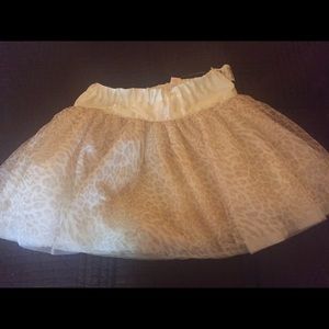 Justice size 6 leopard print tutu new!