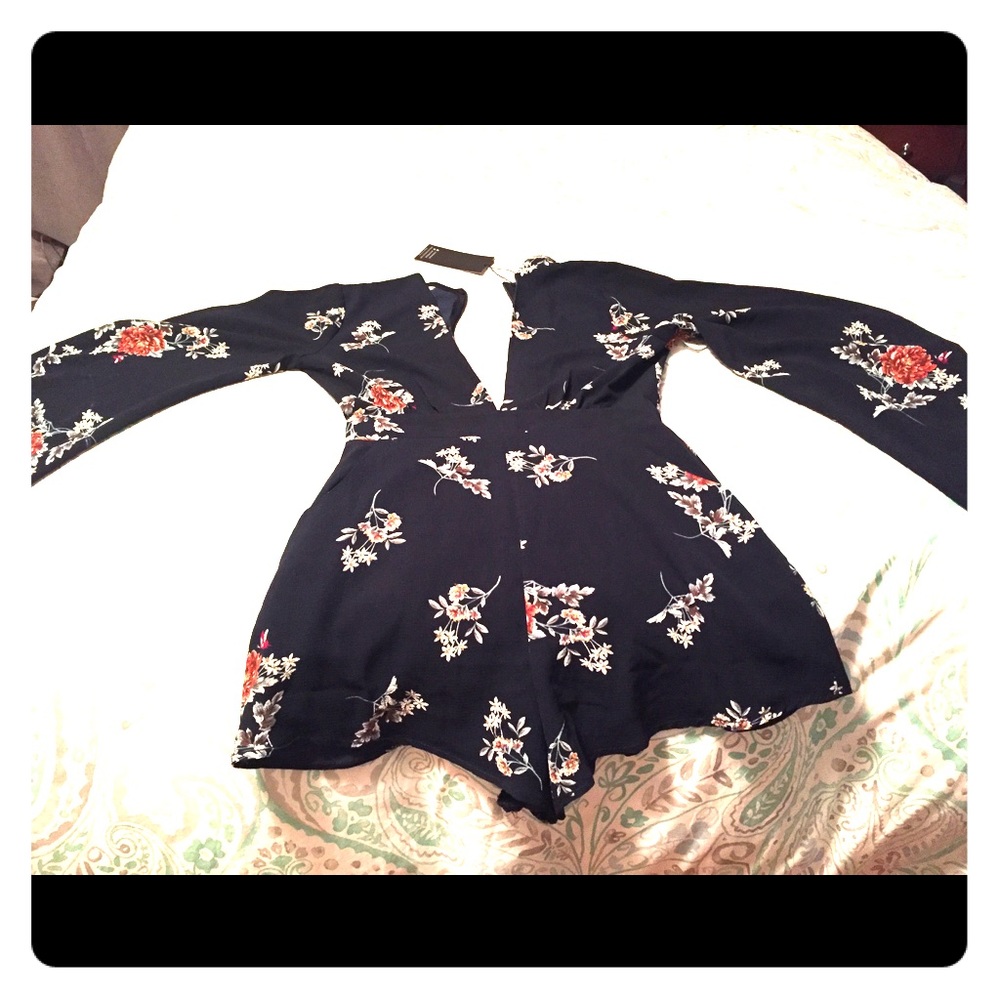 Sloan Boutique Floral Romper