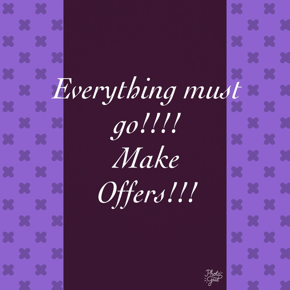 Everything must go