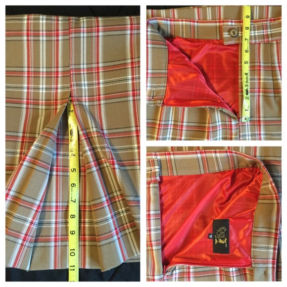 😍Drop dead Sexy Plaid Checkered Pencil skirt❤️ - Picture 4 of 8