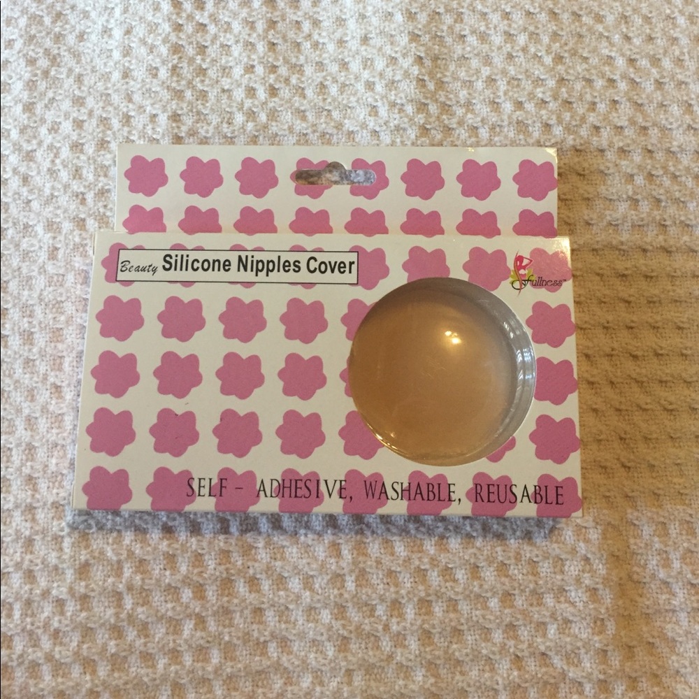 Silicone nipple cover , self adhesive