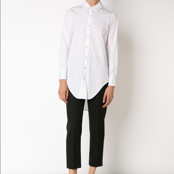 rag & bone Tops - Rag & Bone Nightingale White Cotton Shirt